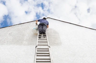 Peinture extérieure à la Chèze — façades et ravalement